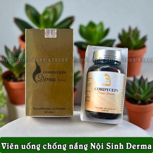 VIÊN UỐNG CHỐNG NẮNG DERMA CORDYCEPS