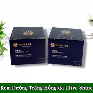KEM DƯỠNG TRẮNG HỒNG ULTRA SHINE